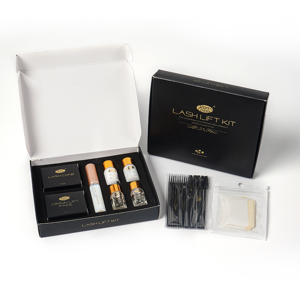 Kit 5 lifting rapide des cils avec revêtement des cils
