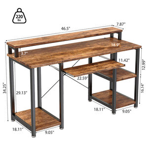 Игровой стол с эргономичным 46,5 - Product Image 6