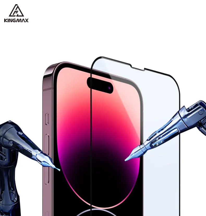 Protezione dello schermo Anti-spia per iPhone 15 Pro Max vetro temperato Fim Full Cover Anti Peeping filtro schermo opaco Anti abbagliamento blu