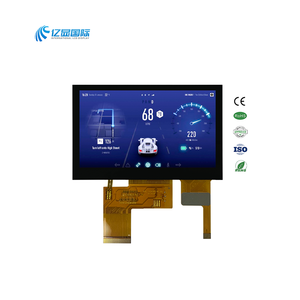 Modulo LCD da 4.3 pollici con interfaccia RGB 800*480 tipo IPS compatibile con I2C MIPi LVDS SPI per la visualizzazione - Product Image 1
