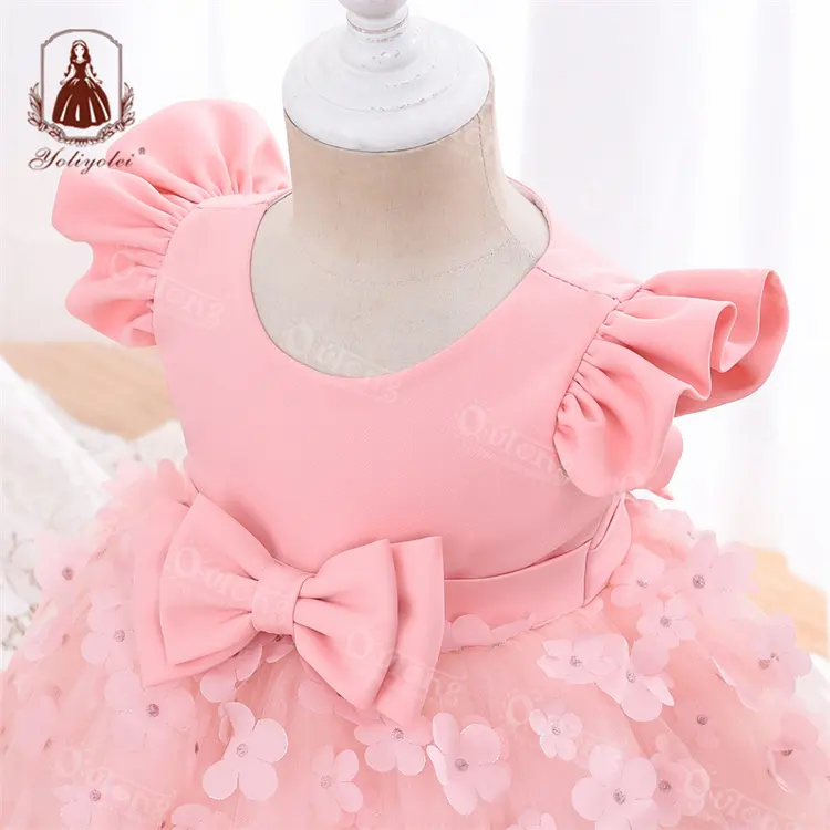 Yoliyolei Christmas Baptism Dress, Girl Baby Clothes Birthday Kids Princess Dresses New Product Dress For 12 18 Years Girls/