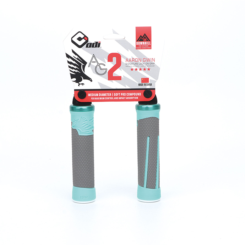 1 paire poignées vertes