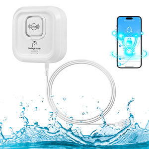 KERUI WiFi Tuya sensore di perdite d'acqua Wireless allarme perdite d'acqua 100db uso domestico sensore di rilevamento di immersione in acqua di sicurezza - Product Image 1