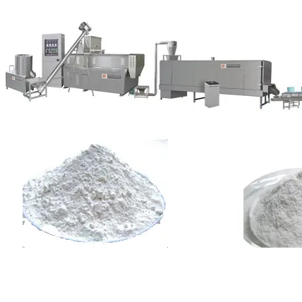 Máquina de procesamiento de fécula de maíz, Tapioca modificada, línea de producción de fécula de yema