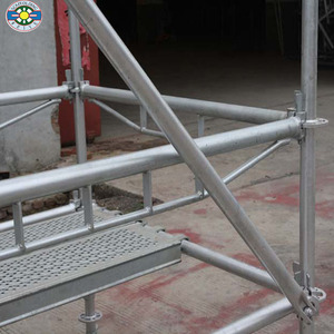 Abrazadera/refuerzo Diagonal para andamio de Seel estándar EN12811, para Allround, multibloqueo, resistente, Modular - Product Image 3