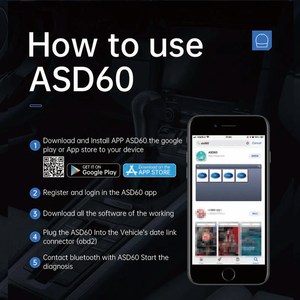 XTOOL ASD60 OBD2診断ツール15リセット機能自動プログラマー - Product Image 4