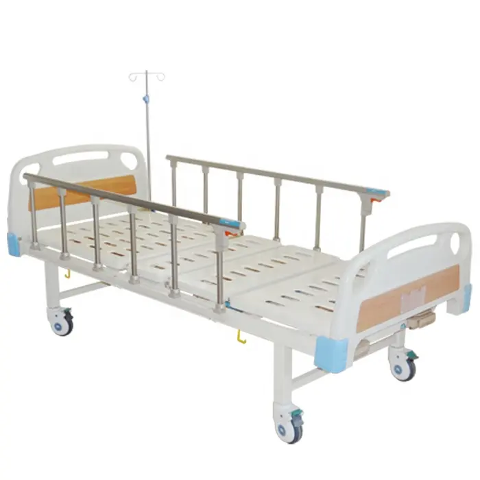 YC-T2611L(III) di alta qualità buon prezzo due manovella manuale letto di ospedale medico letto di ospedale manuale