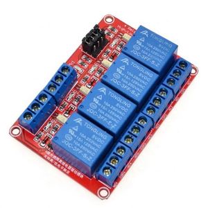Il modulo relè a 4 canali 5V con isolamento optoaccoppiatore supporta Trigger alto e basso all'ingrosso - Product Image 2