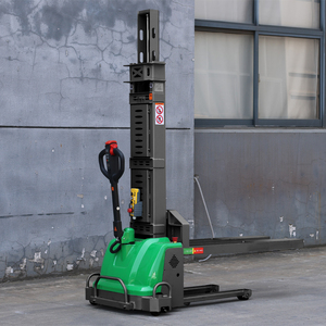 <strong>Loading</strong> <strong>and</strong> <strong>Unloading</strong> Portable Stacker 1ton 1.5ton Full Electric Self <strong>Loading</strong> Forklift Stacker Good <strong>Price</strong> - Product Image 2