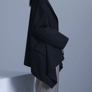 日本2024定制服装制造商冬季定制女式夹克黑色