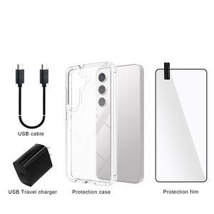 Phụ kiện điện thoại tùy chỉnh cho Samsung <span class=keywords><strong>Galaxy</strong></span> S25 bao gồm bảo vệ màn hình bao gồm bộ sạc tường & Bộ Sạc willess - Product Image 6