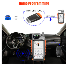 Xhorse VVDI MINI OBD-Werkzeug IMMO-Programmierer Arbeiten Sie mit der VVDI MAX Xhorse App für die XP005-Schlüsselschneidemaschine