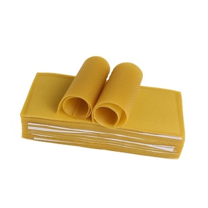 Sâu hoặc brood khung gỗ và cơ sở cho Bee Hive Bee khung với 100% sáp ong tráng cấp thực phẩm Foundation Sheets - Product Image 4
