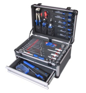 Hand <strong>Tool</strong> <strong>Kit</strong> Hot Selling 80-piece Household Combination Hand <strong>Tool</strong> <strong>Kit</strong> With Aluminum Case - Product Image 1