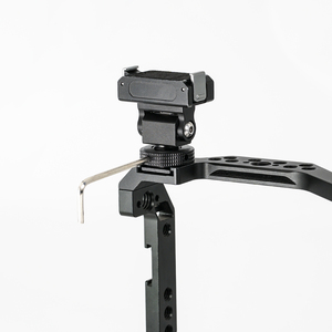 DJI için manyetik hızlı bırakma tabanı Osmo eylem 5 Pro/4/3 kamera tripodu kafa ile soğuk ayakkabı dağı tip C şarj genişleme tabanı - Product Image 2