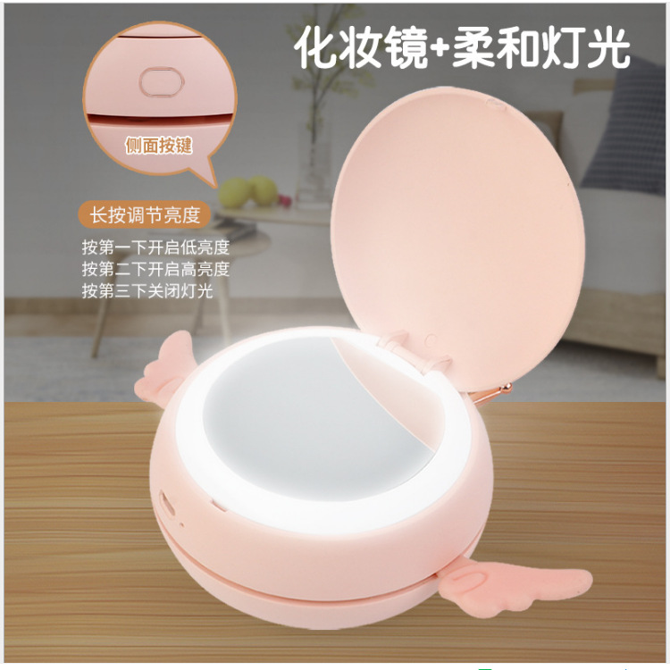 Up028 angel pink neck-hanging fan