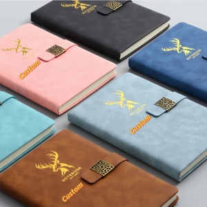 Планировщик из искусственной кожи с застежкой - Product Image 5