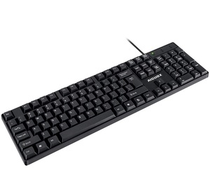 Best Cheap Optics Business <strong>Keyboard</strong> - Wired USB, 104 Keys, Ergonomic Design for Desktop Typing