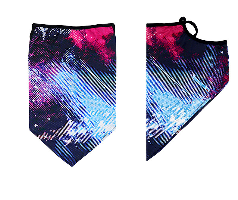 Colorful starry sky