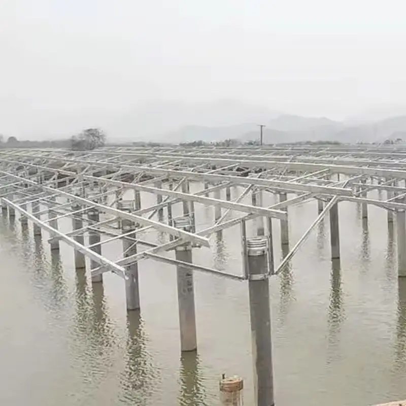 1MW 5MW Solar Farm Project Support Frames Solar Steel Ground Mounting Photovoltaic brackets Solar Mounting System