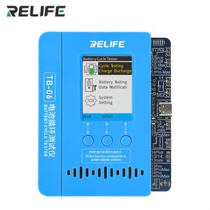 Relife TB-06 Battery <strong>Cycle</strong> Tester Single and Dual Battery <strong>Cycle</strong> for Iphone 8-14 Pro Max Battery Reading Data Health Repair Tool - Product Image 2