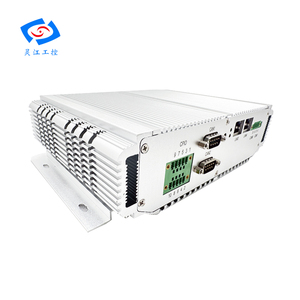 Silver Fanless Celeron or Intel 8th 10th 11th 13th CPU 4 USB 3.0 2 RS485 4 <strong>RS232</strong> 4 POE LAN Industrial <strong>Computer</strong> - Product Image 6
