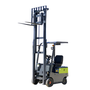 送料無料フル電動パレットスタッカー1.5トンフォークリフトスタンドパレットスタッカーパレットフォークリフト容量2トン - Product Image 2