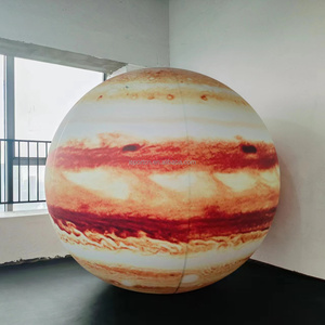 广告装饰行星气球太阳火星木星太阳系充气行星带发光二极管灯巨型充气行星 - Product Image 2