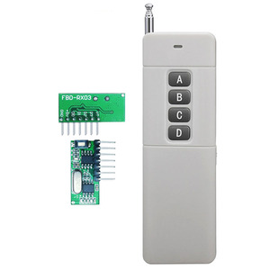 433MHz HF-Sender-und Empfänger modul HF-Fernbedienung modul Kit HF-Fernbedienung modul 433.92 Tor öffner fernbedienung - Product Image 1