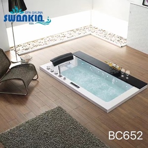 Swankia Drop in Acryl badewanne heißes Schwimmbad feste Oberfläche Eingebettete Badewanne großer Tropfen in Acryl Jet Whirlpool Massage bad