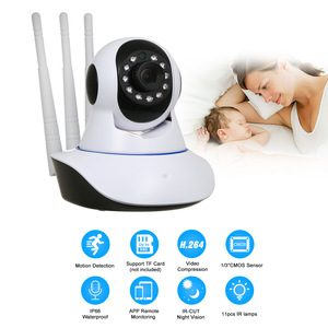 2MP 1080P Smart Home V380 WiFi P2P viewframe หุ่นยนต์ไร้สาย 2MP IP กล้อง - Product Image 5