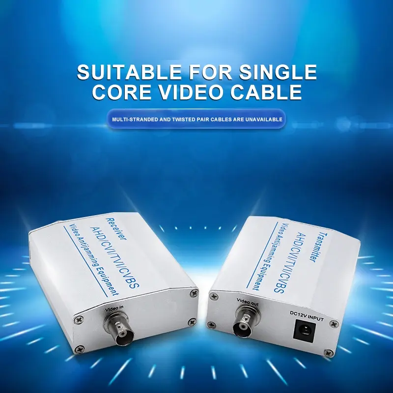 Cheap Price HD Video Anti-jamming AHD/CVI/TVI Signal Amplification Extender Coax Video Anti-jamming Device