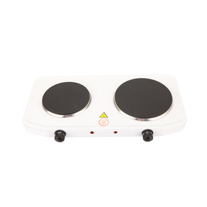 家用烹饪2500瓦电动双实心热板2燃烧器便携式烹饪电炉 - Product Image 2