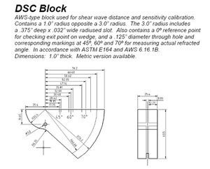 Ultrasonik test blokları her türlü malzeme STB-N1 kalibrasyon bloğu - Product Image 5