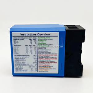 High Sensitivity Multi Mode Speed Ground Inductive <strong>Vehicle</strong> <strong>Loop</strong> Detector for Access Control - Product Image 1