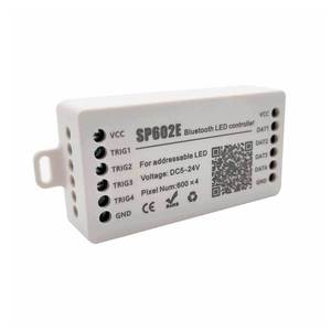 2400IC çok kanallı SPI BT gruplama bireysel dijital Led şerit adresli piksel Led denetleyici SP602E - Product Image 6