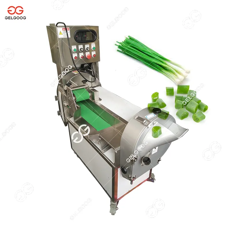 Thương mại slicing tỏi mầm Cutter màu xanh lá cây hành tây Máy cắt