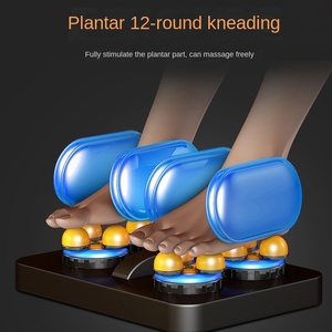 Großer Shiatsu 3D-Airbag-Mechanismus Schwerkraft-Körper <span class=keywords><strong>massage</strong></span> stuhl mit Heizung für Rücken und Beine - Product Image 3