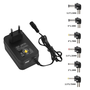 3-12V 12W Adjustable Multi-voltage DC <strong>Output</strong> <strong>Power</strong> Supply 100-240V AC <strong>Input</strong> With 8 Optional Plug <strong>Adapter</strong> LED Charger <strong>Adapter</strong>