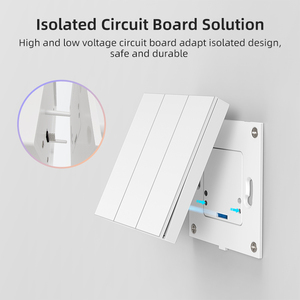 Tuto Tuya Wifi ab standart akıllı yaşam Tuya App kontrol akıllı ev ortam işığı akıllı duvar anahtarı - Product Image 4