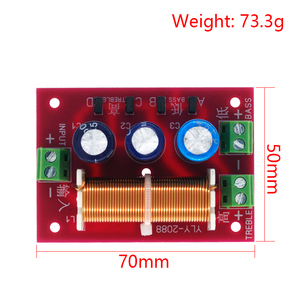 YLY-2088 400W có thể điều chỉnh 2 cách chéo Bộ lọc 1 đơn vị âm thanh Loa tần số Divider đầy đủ phạm vi treble bass - Product Image 6