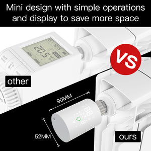 HY368 WIFI RTV Programmierbare Timer TRV Heizkörper Ventil Antrieb Temperatur Steuerung durch ihre telefon control - Product Image 4