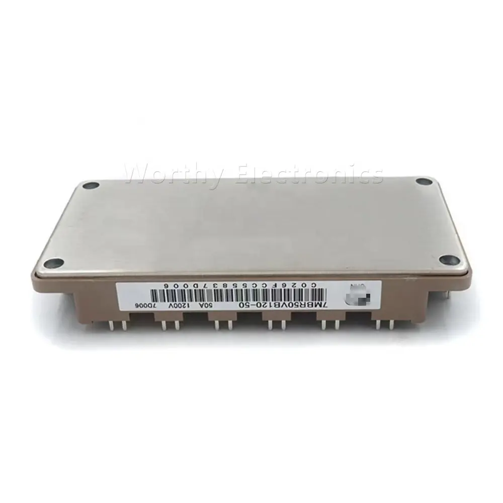 Electronic power module seven-unit frequency converter drive IGBT module 1200V 50A 7MBR50SB120-50 52 55 60 70
