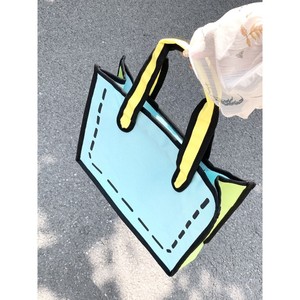 优质色调布袋卡通手提袋商店促销工艺品DIY你的创意设计