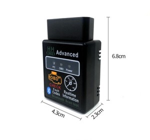 V1.5 HHOBD Advanced ELM327 BT OBDII Überprüfen Sie Fehler code Löschen Sie Probleme HH OBD2 V1.5 Code Scanner für Android IOS - Product Image 4