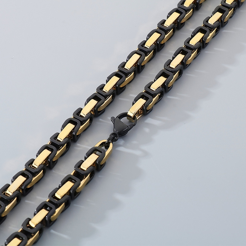 4mm black gold