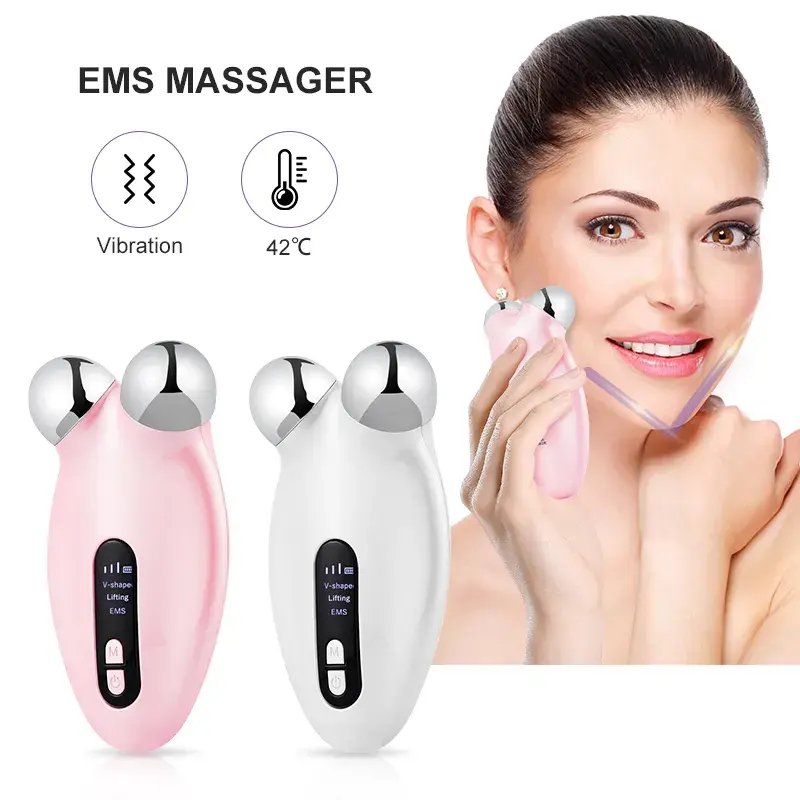 Nuovi arrivi Beauty Face Skin Care Tools Ems Microcurrent Face Lifting dispositivo massaggiatore facciale