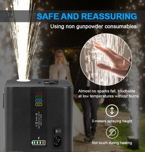 Thước Pin Mini Pháo Hoa Máy 350W Phun 3 Mét Điều Khiển Từ Xa Lạnh Sparkler Máy Cho Đám Cưới Bên Câu Lạc Bộ DJ - Product Image 4