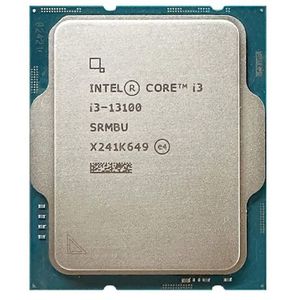 Intel Prozessor CPU Core I3 13100 3,40 GHz 10NM 60W LGA 1700 für Computer-und Spiele zwecke-Neu überholter Lagerbestand verfügbar