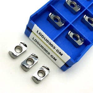 LOGU硬质合金尖端精密工具LOGU0303 LOGU030310数控铣削刀片车刀用于铝木塑料丙烯酸 - Product Image 2